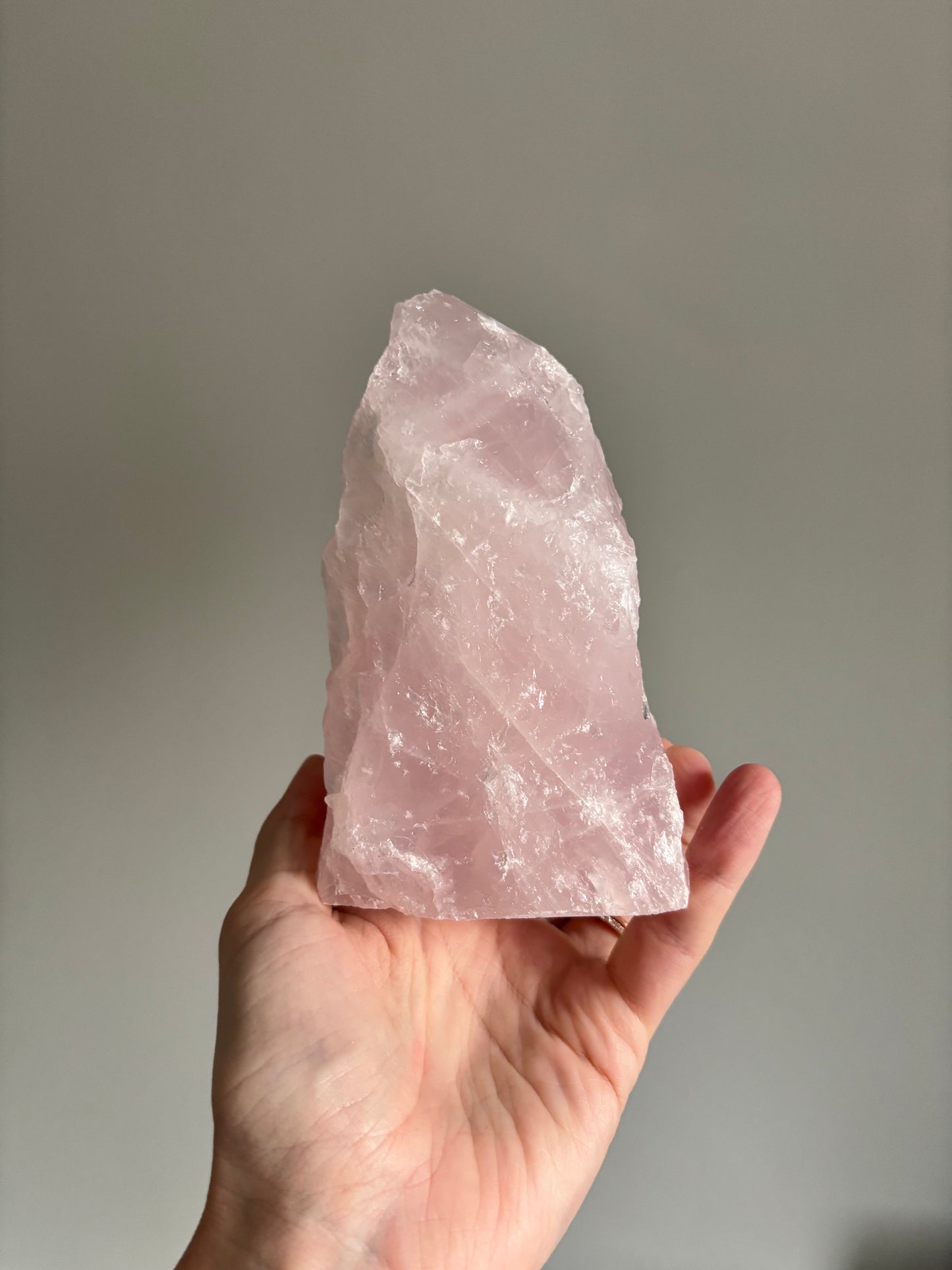 Rose Quartz cutbase Freeform
