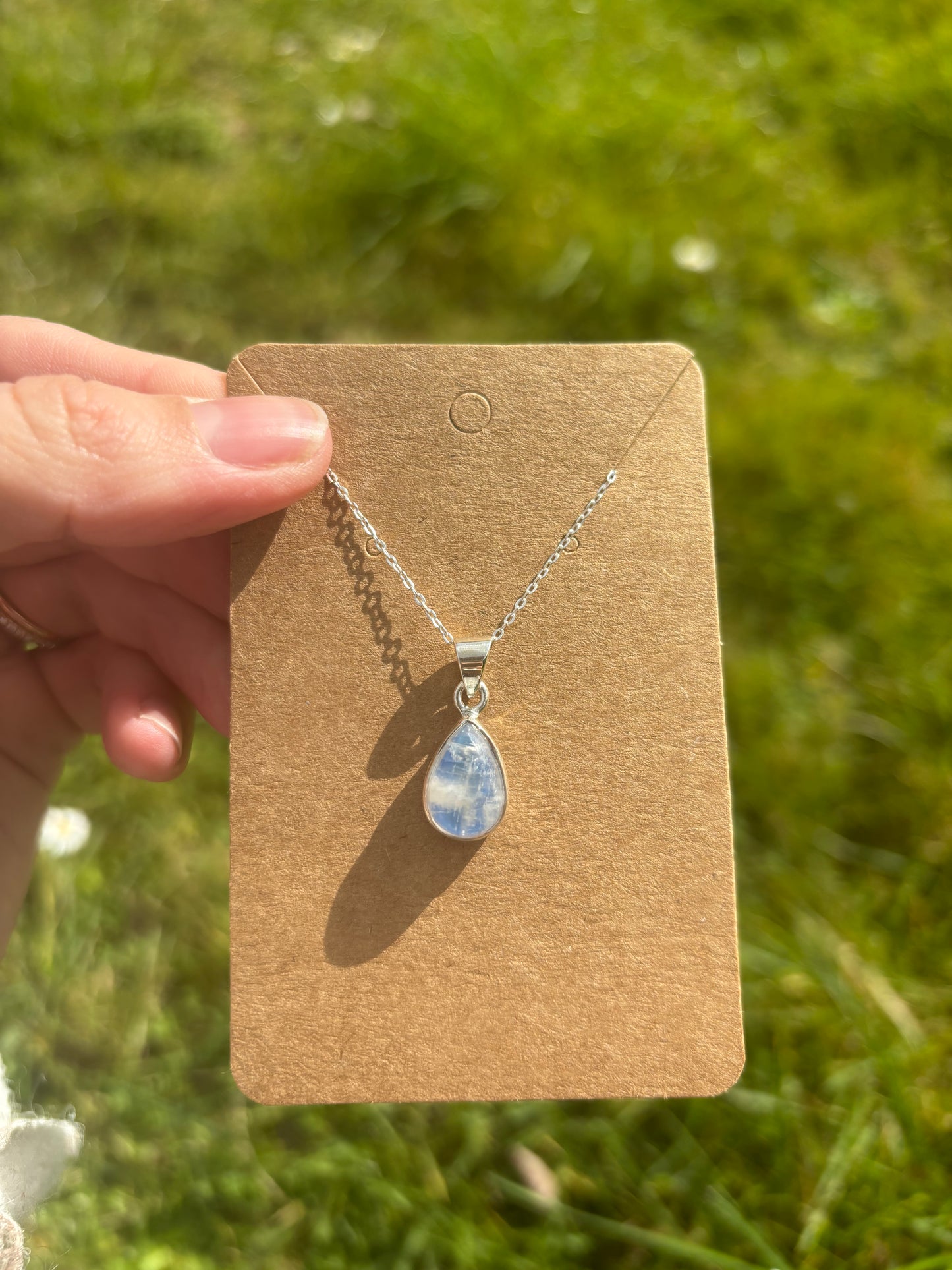 Blue Moonstone necklace