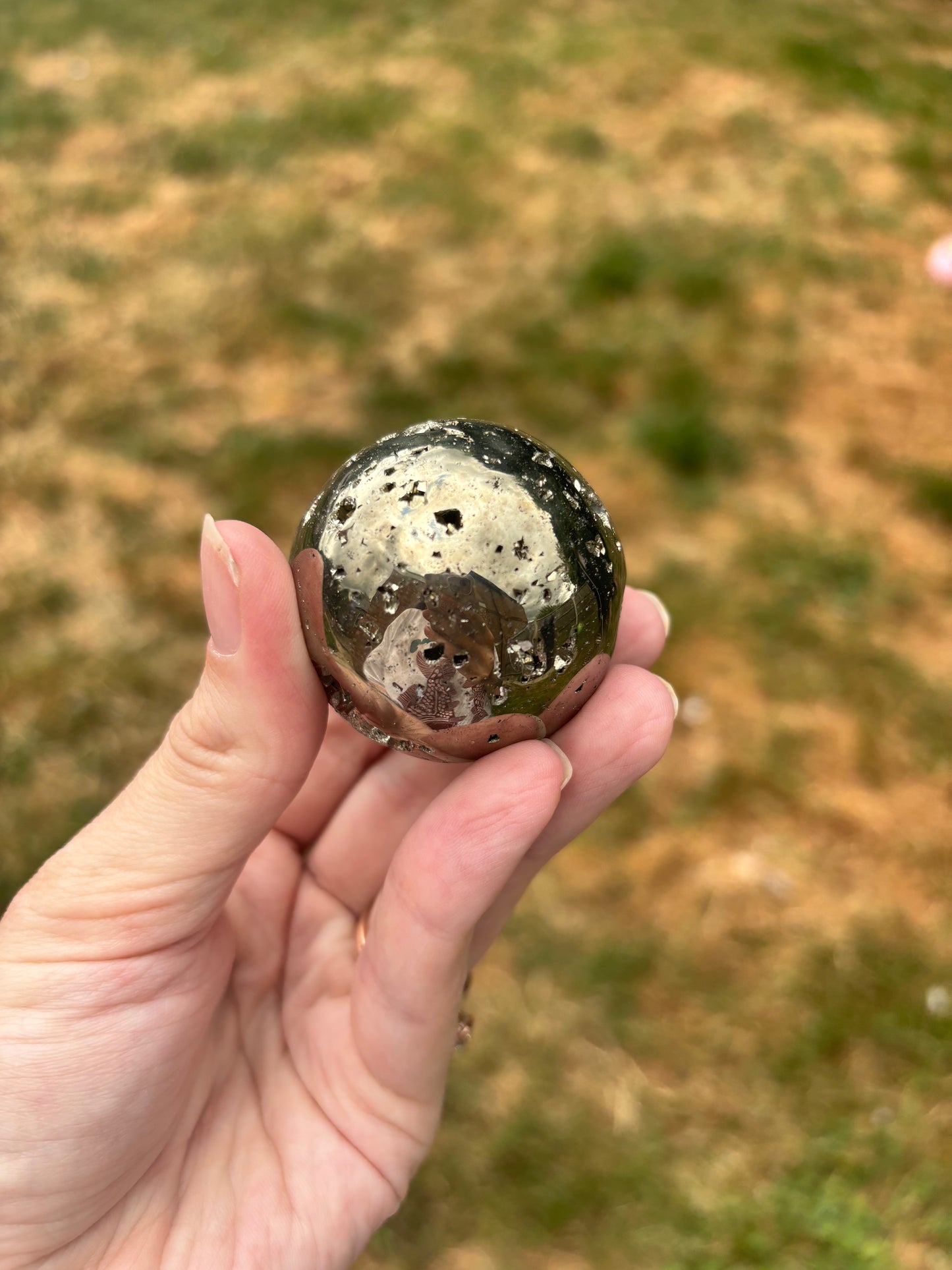 Pyrite sphere