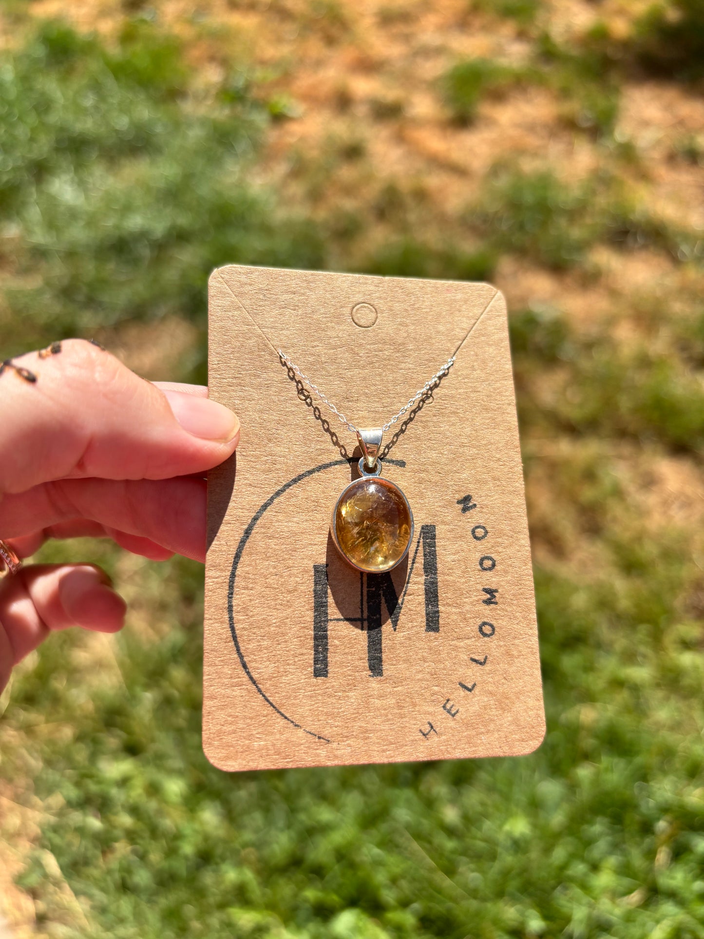 Citrine pendant