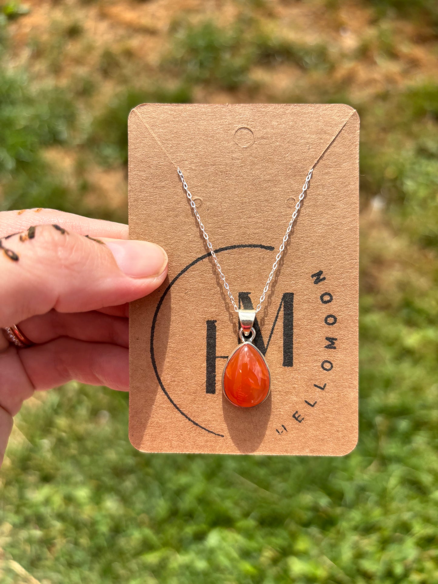 Carnelian pendant