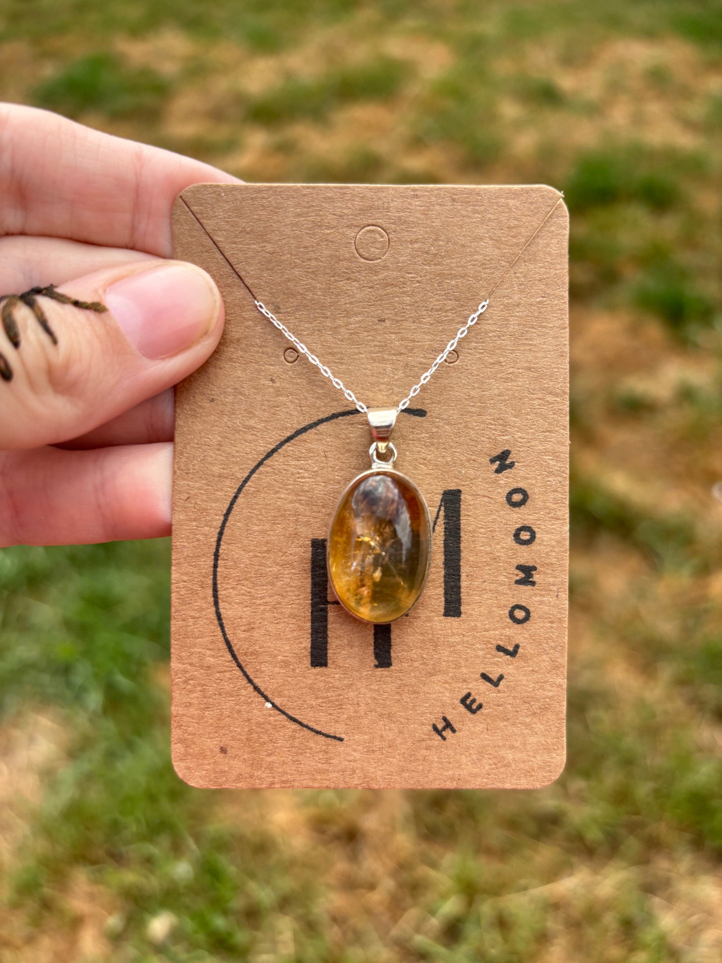 Citrine pendant