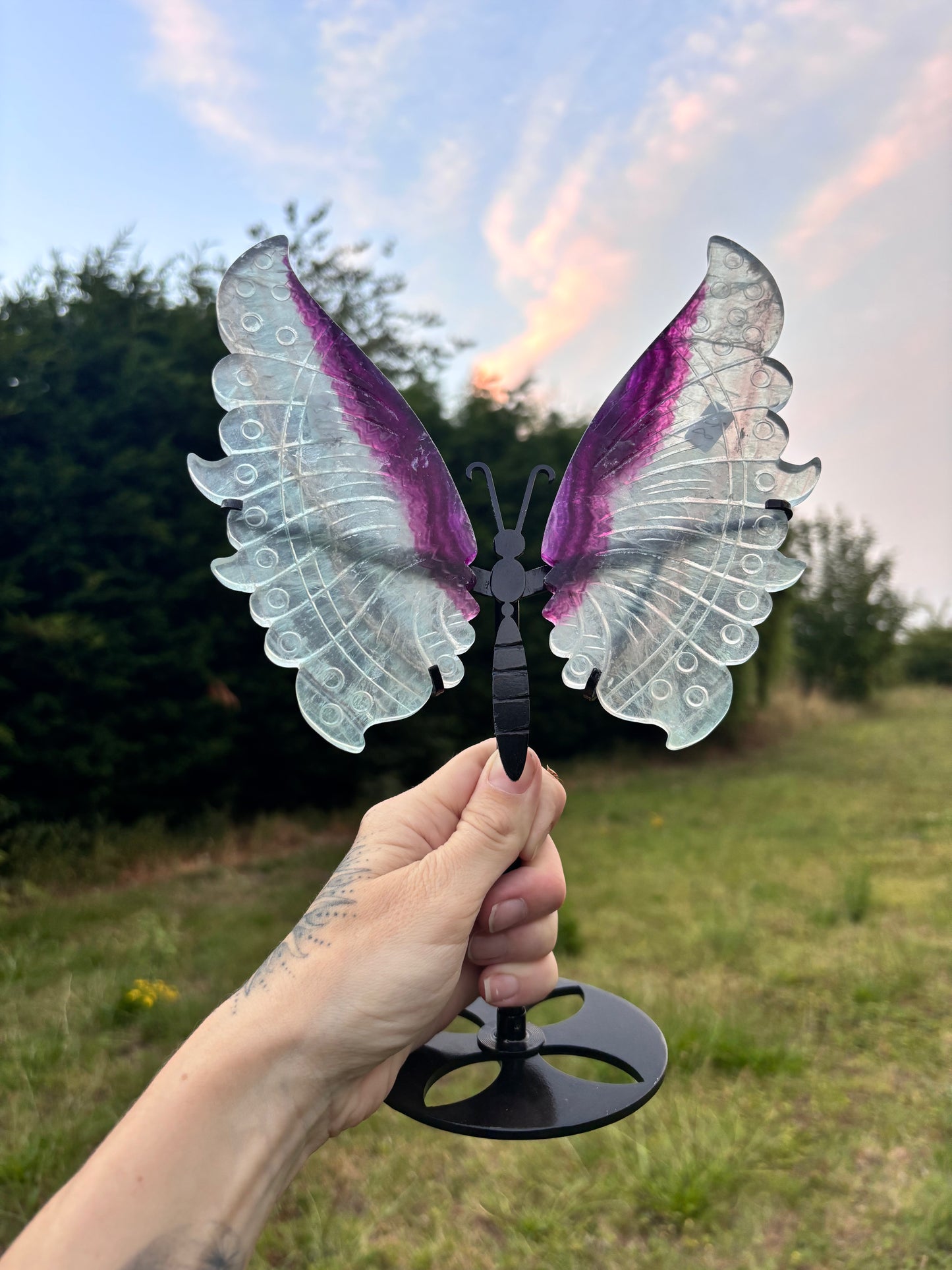 Fluorite wings
