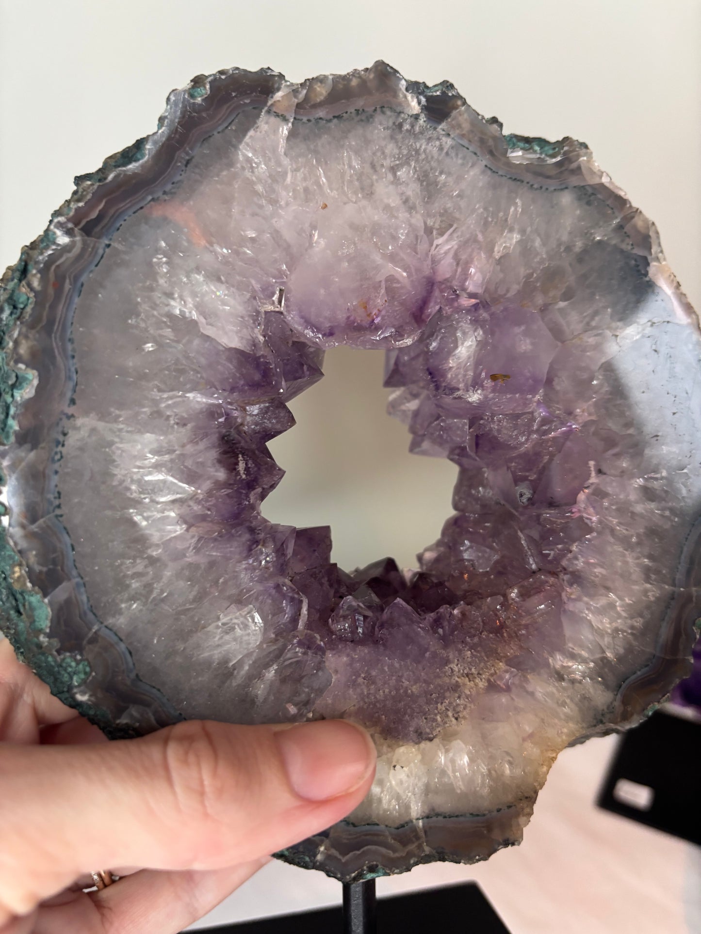 Amethyst Portal on stand