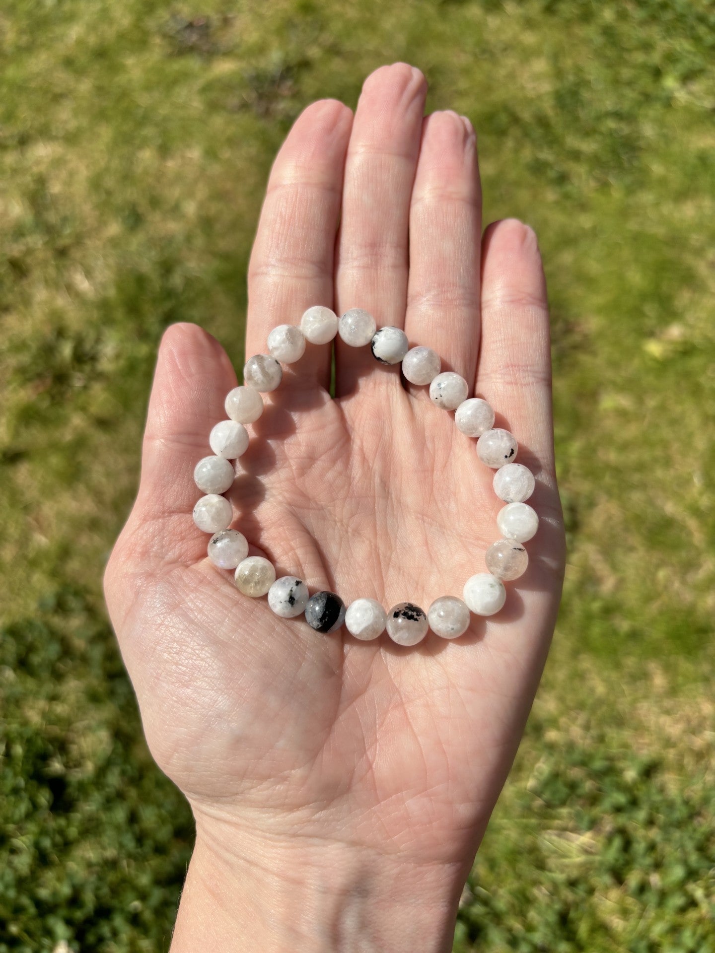Rainbow Moonstone bracelet