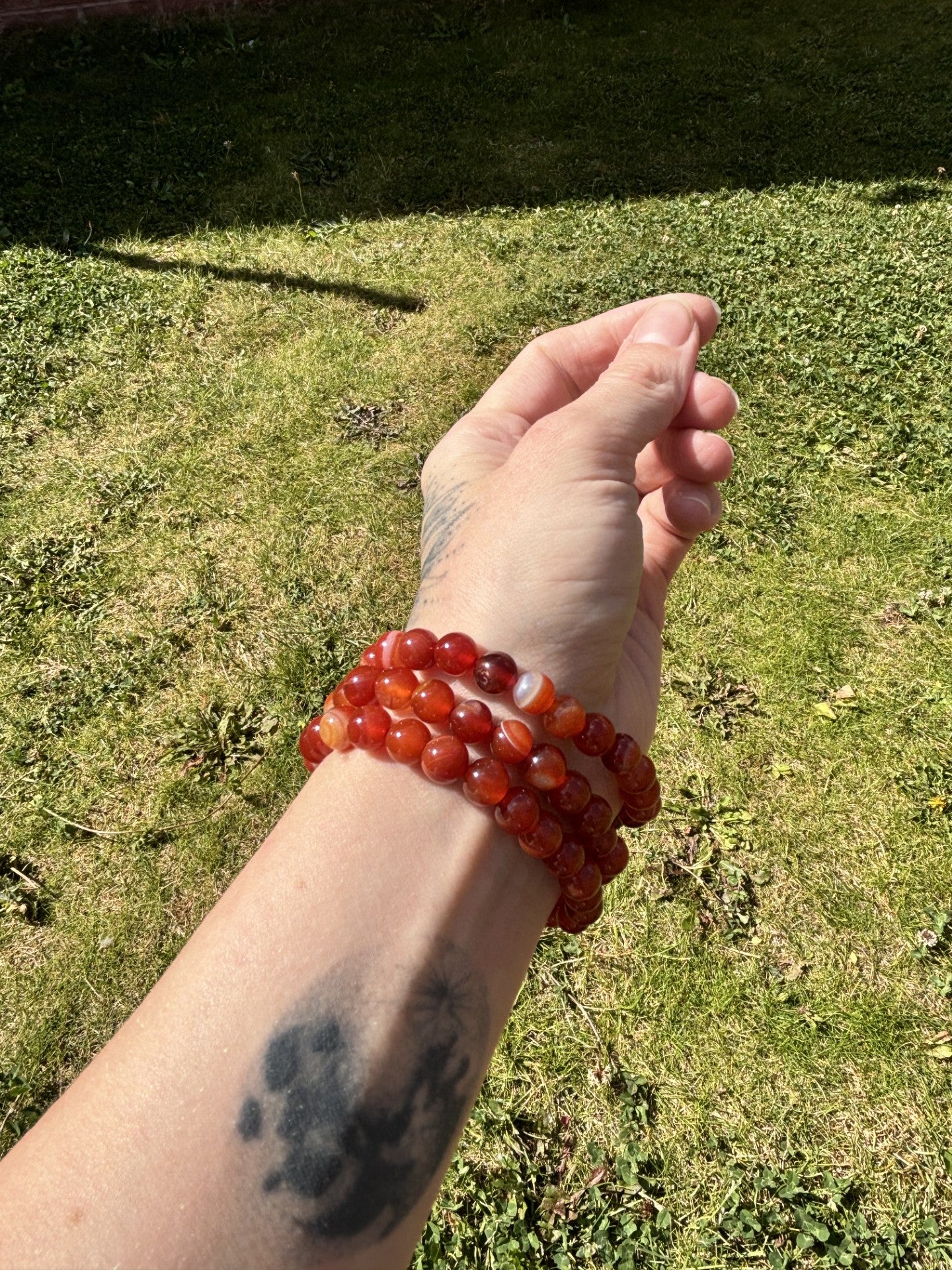 Carnelian bracelet
