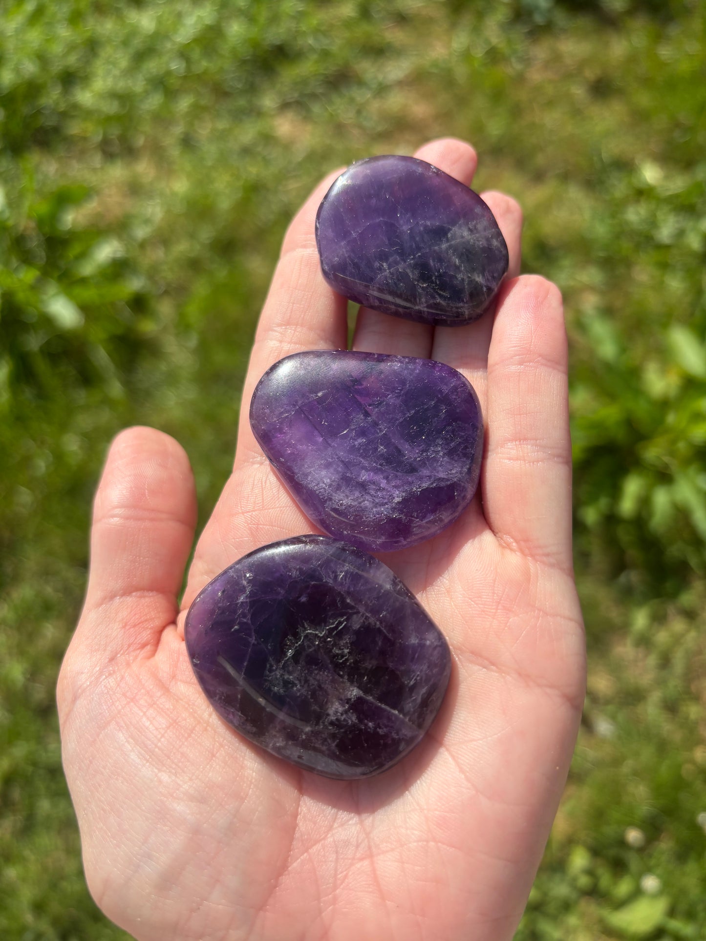 Amethyst smoothstone