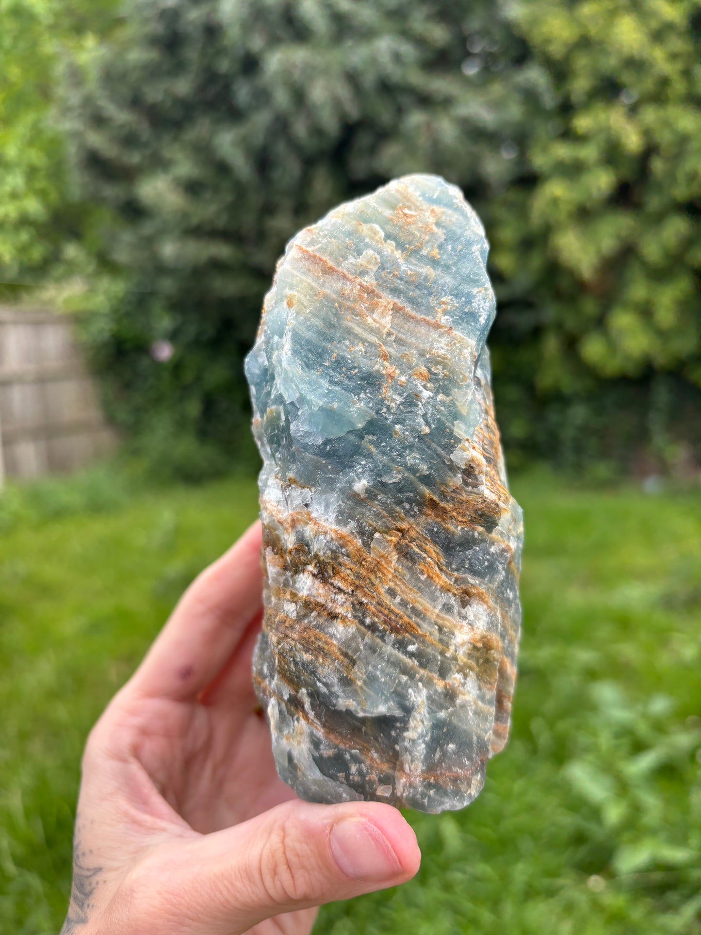Raw Blue onyx Freeform
