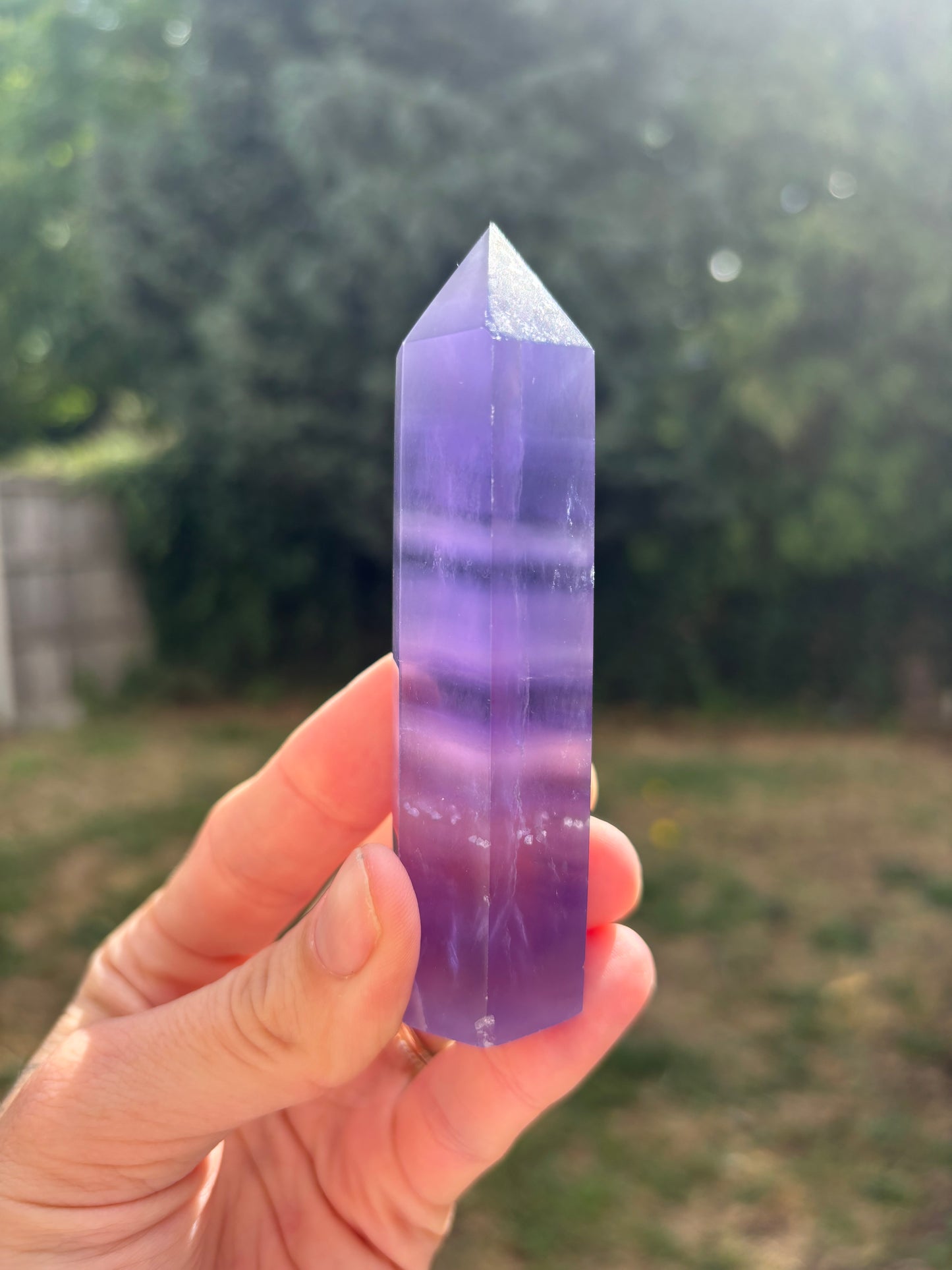 Purple Fluorite tower