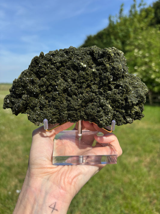 Large Forest epidote quartz