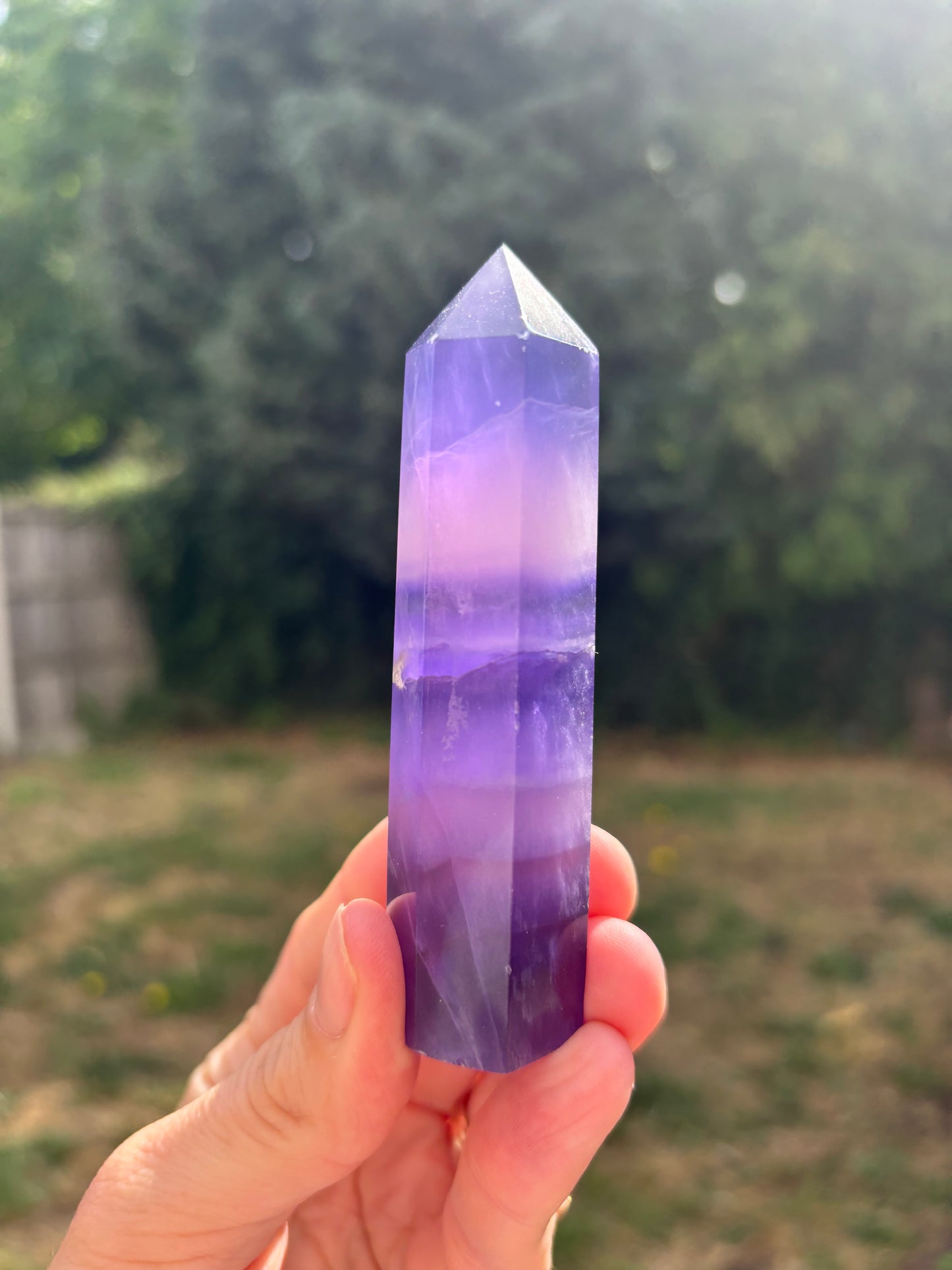 Purple Fluorite tower