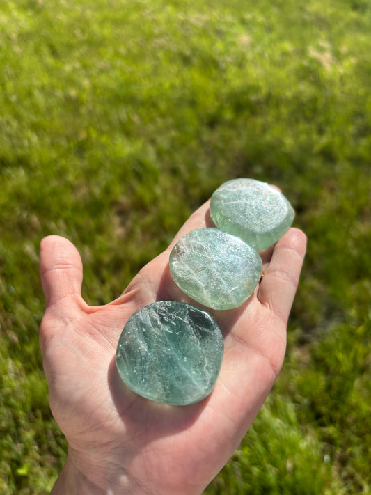 Fluorite smoothstone