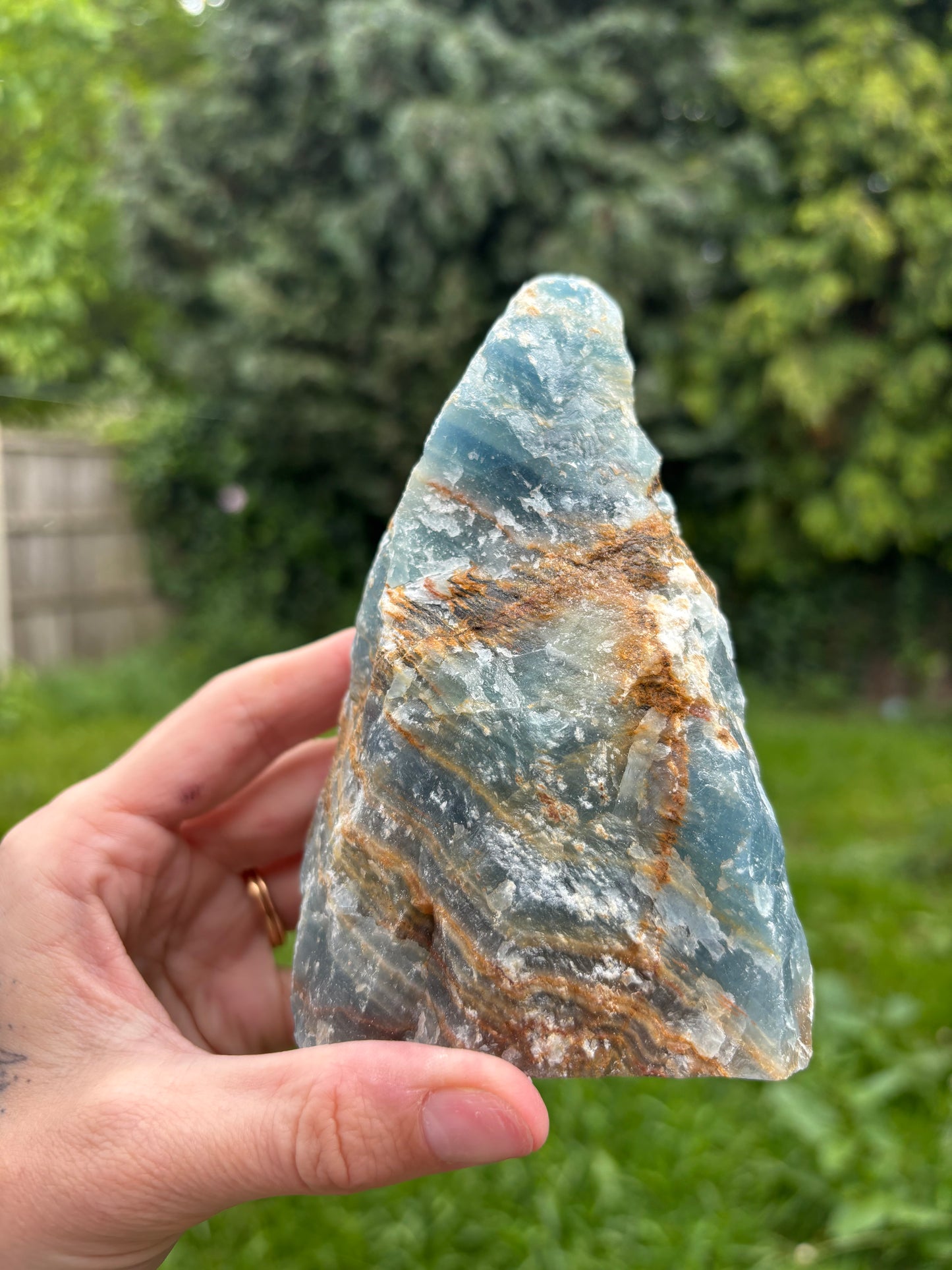 Raw Blue onyx Freeform