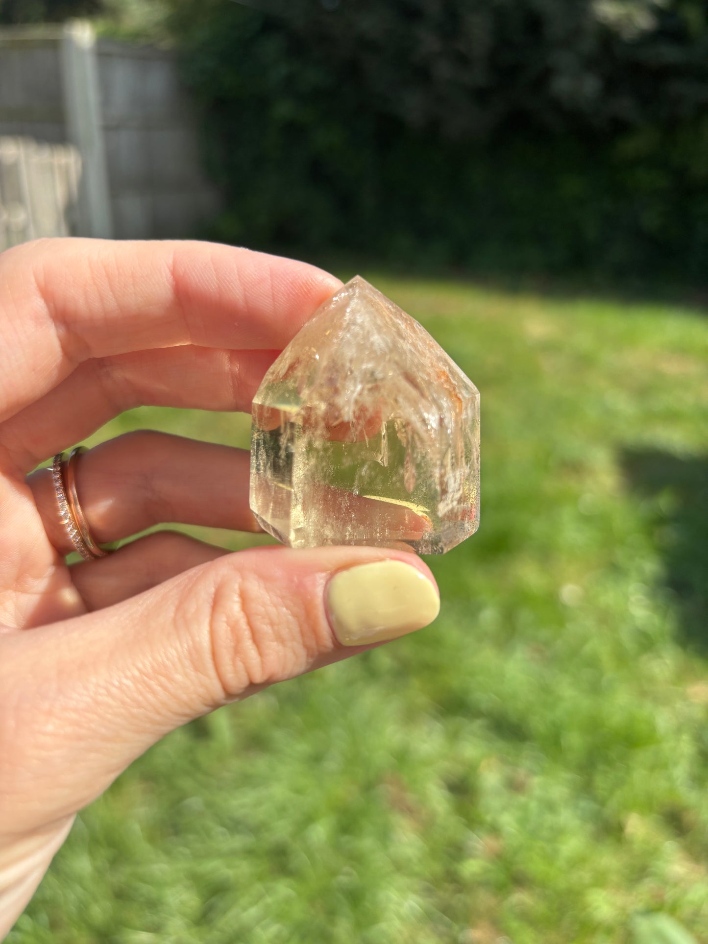 Natural Citrine tower