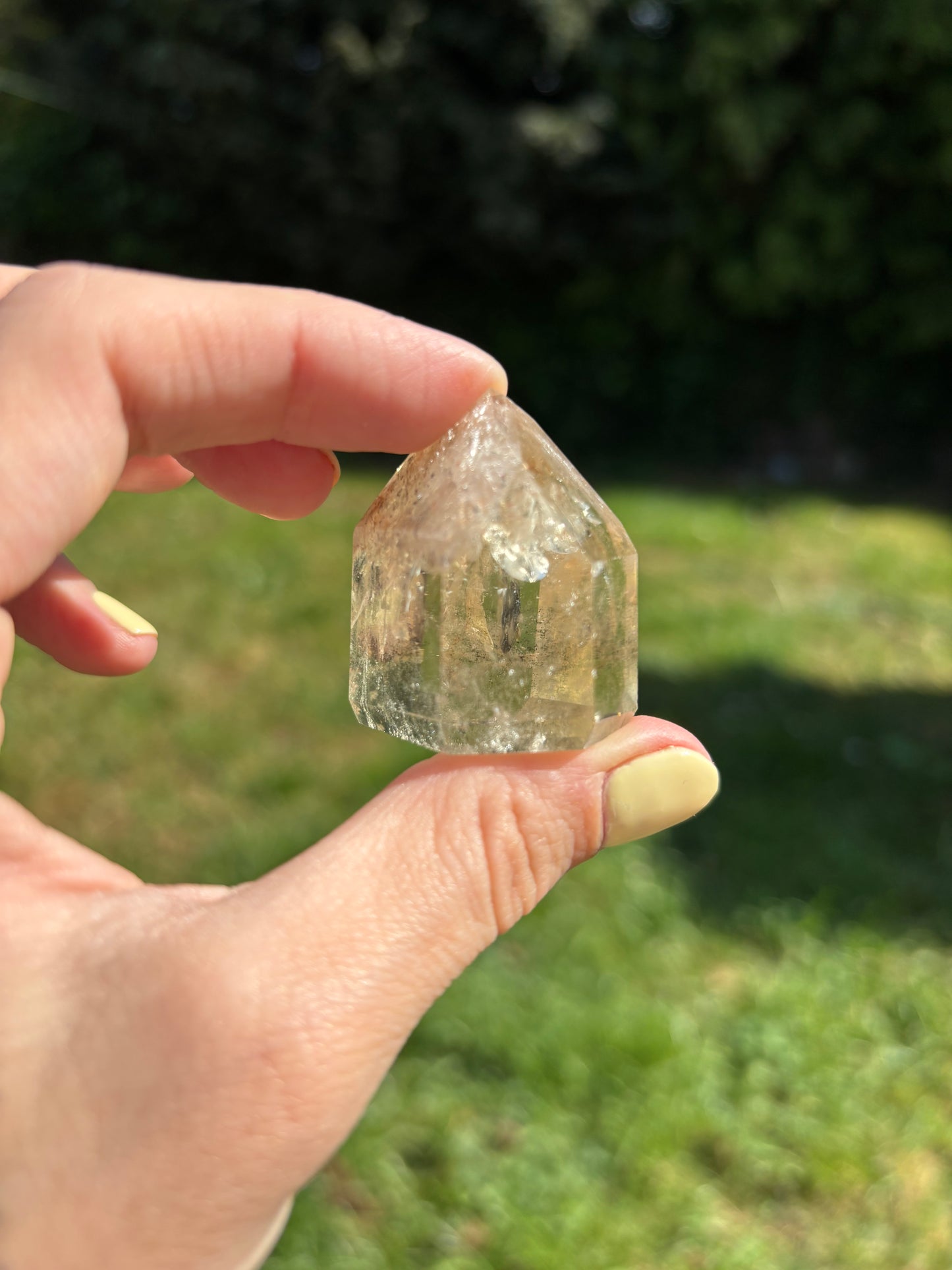 Natural Citrine tower