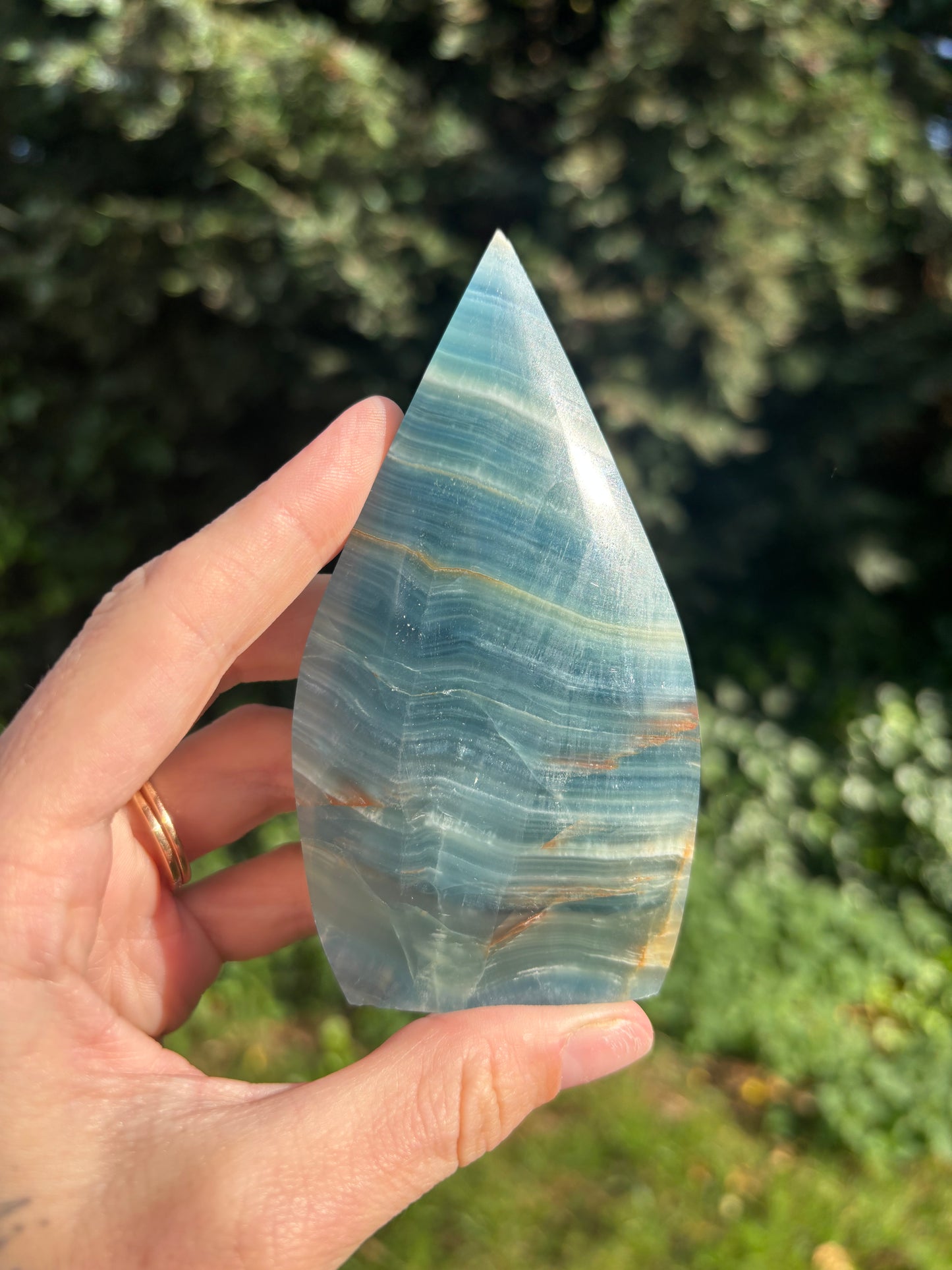 Blue onyx Freeform