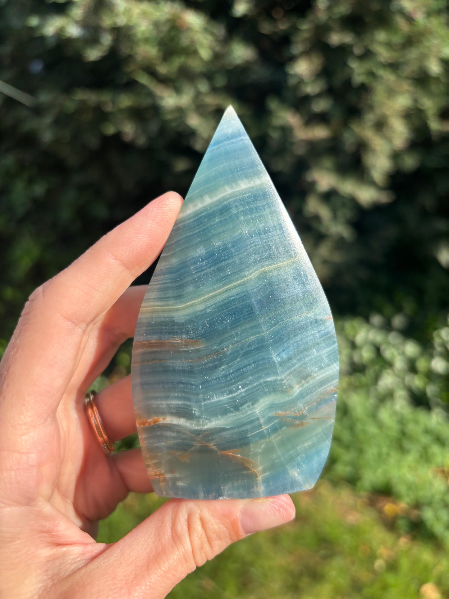 Blue onyx Freeform