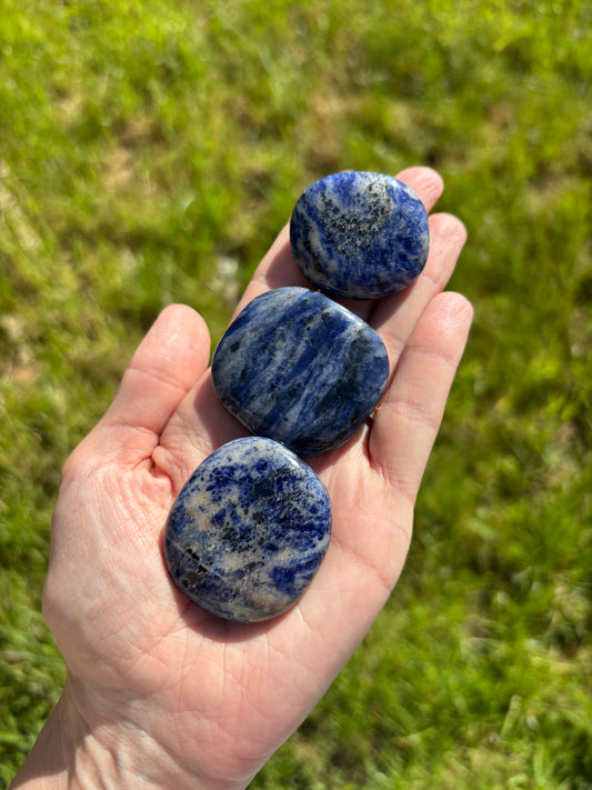 Sodalite smoothstone