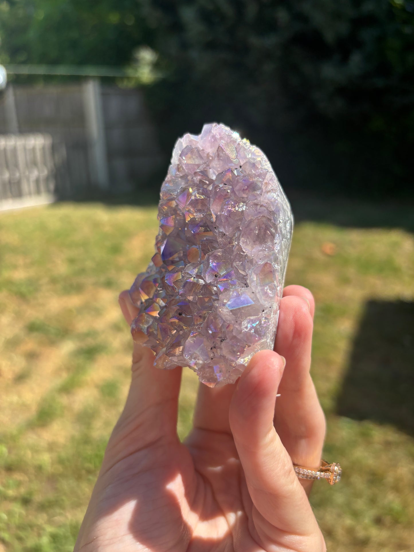 Aura Amethyst cutbase