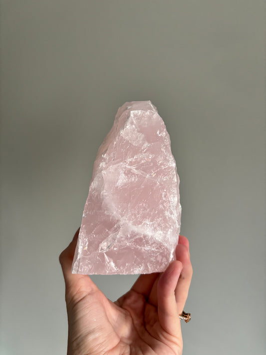 Rose Quartz cutbase Freeform