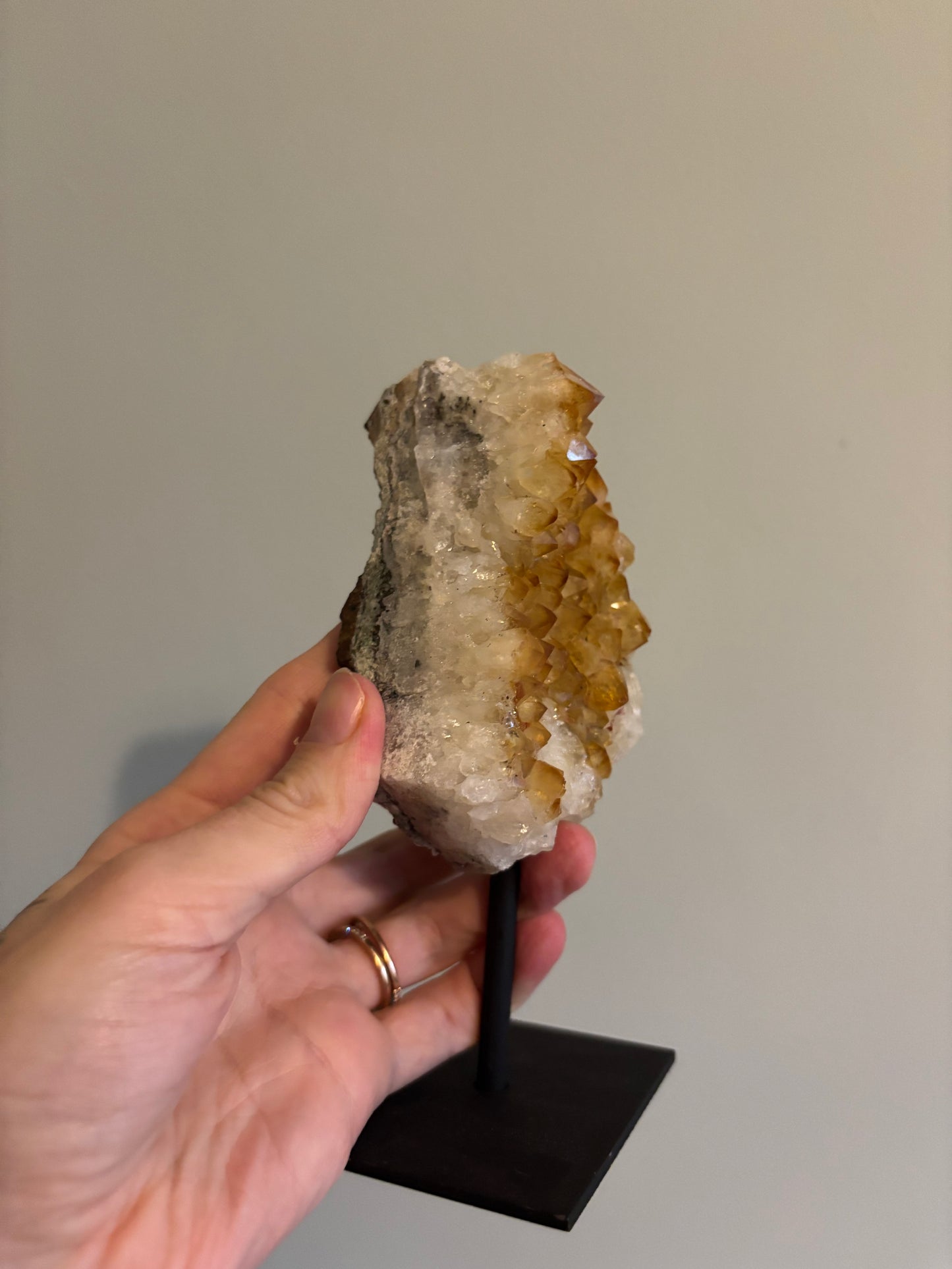 Citrine on stand