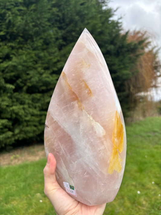 Rose Quartz cutbase Freeform