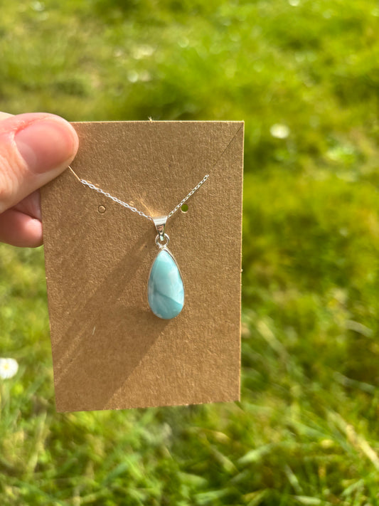 Larimar necklace