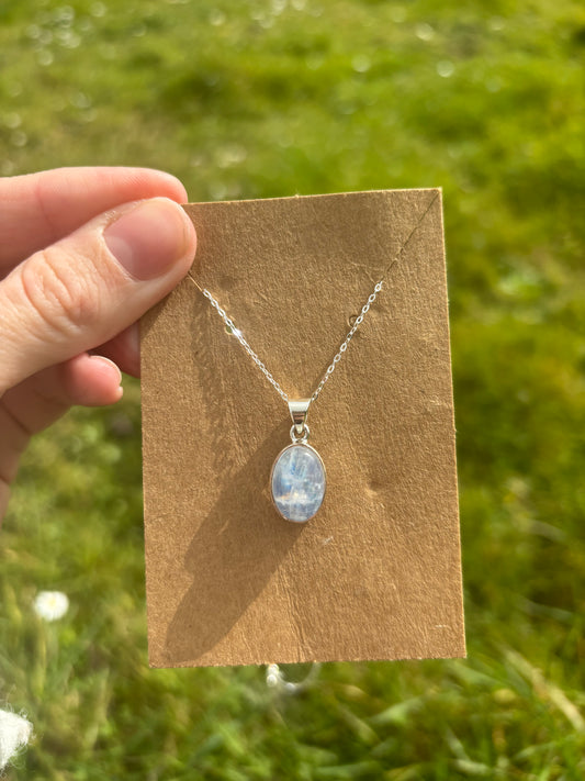 Blue Moonstone necklace