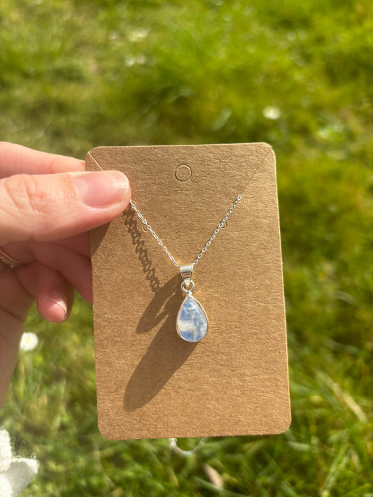 Blue Moonstone necklace