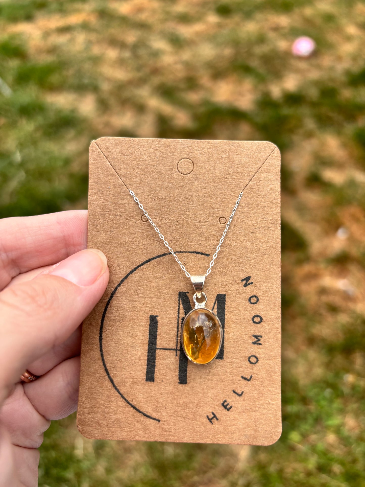 Citrine pendant