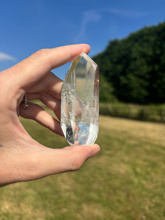 clear quartz freeform