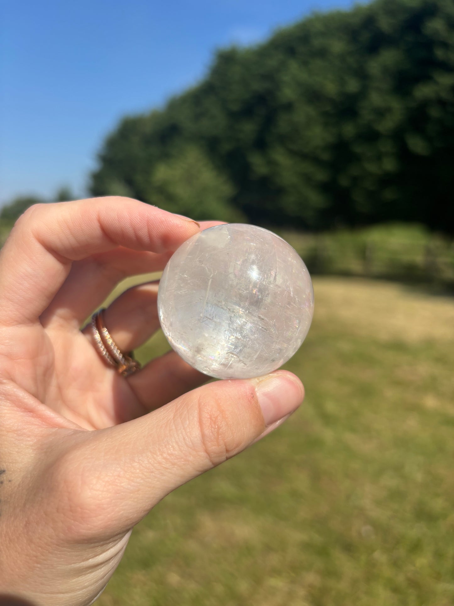 Optical calcite Sphere