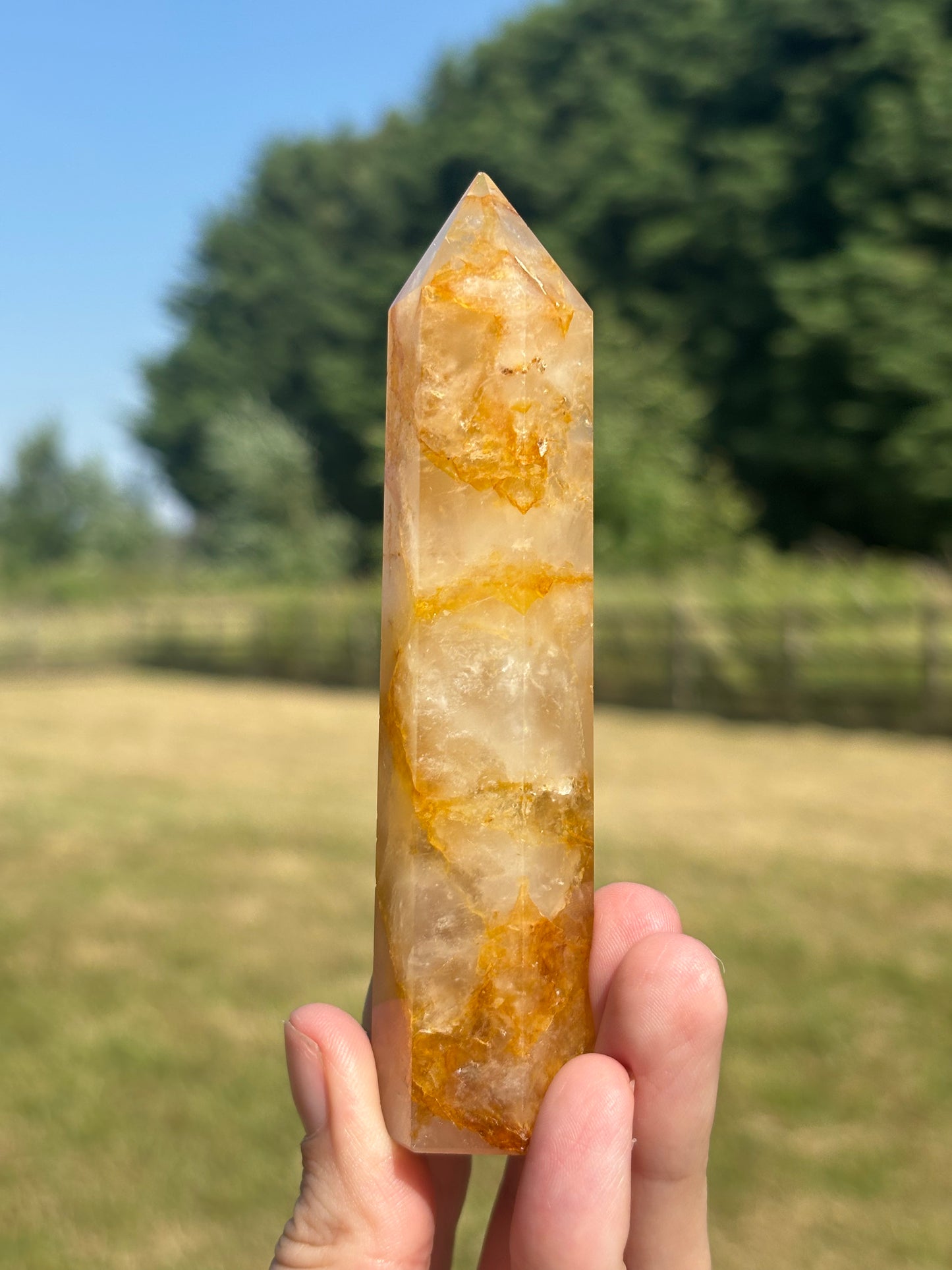 Golden healer tower