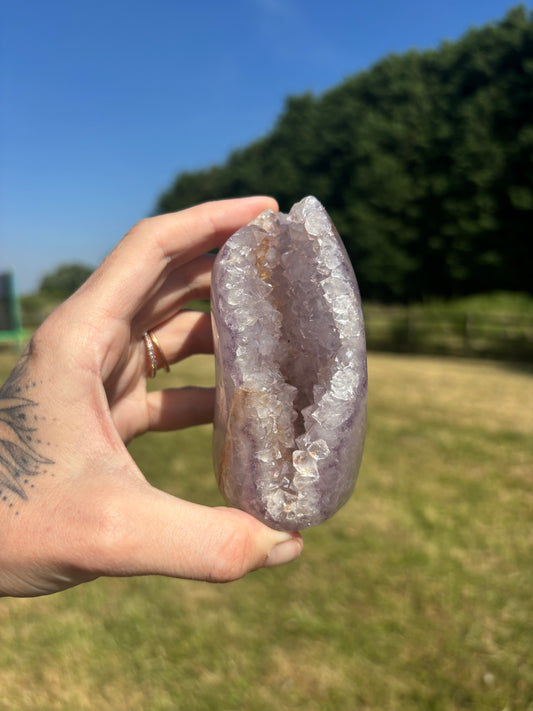 Pink Amethyst freeform