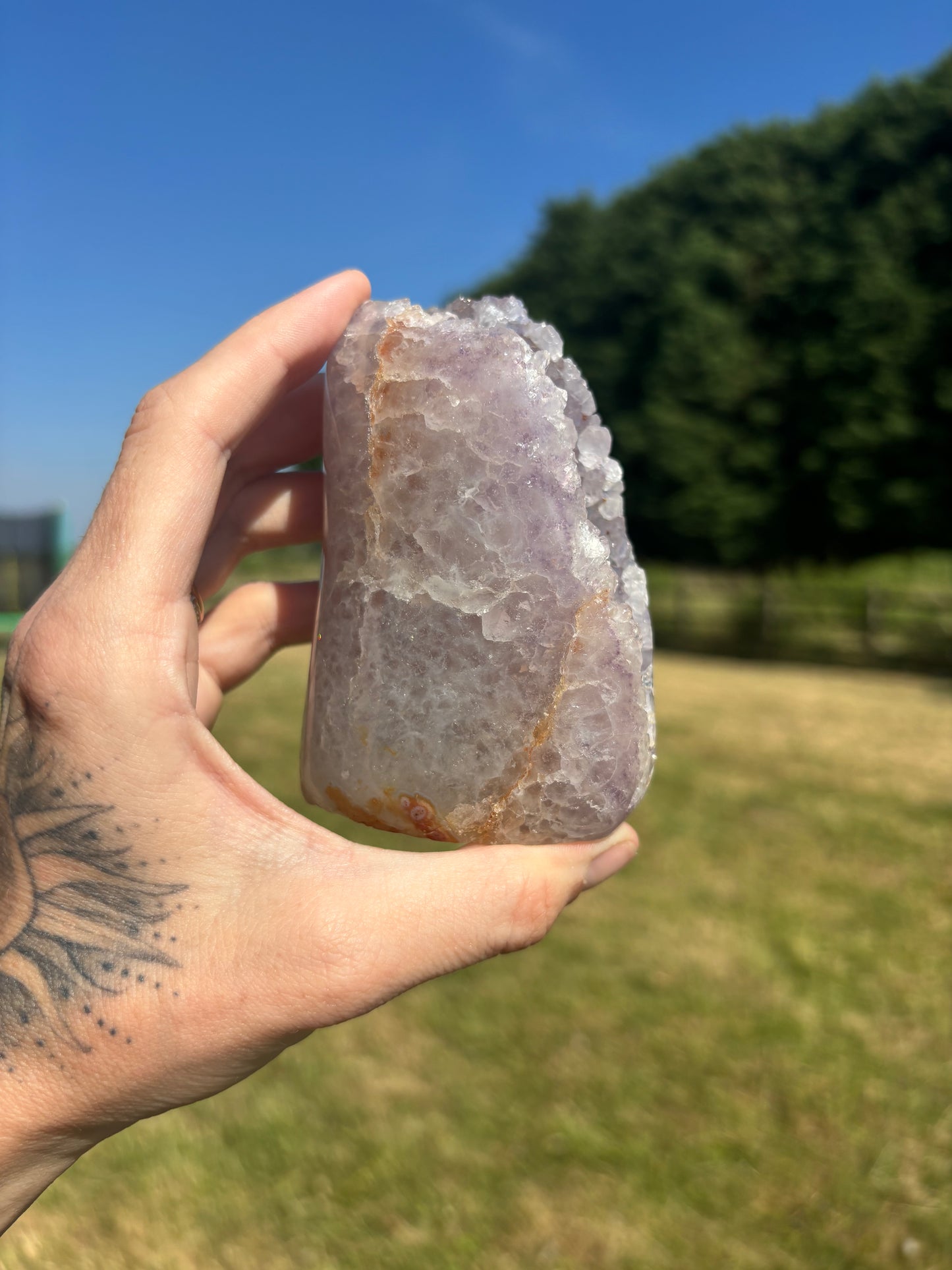 Pink Amethyst freeform