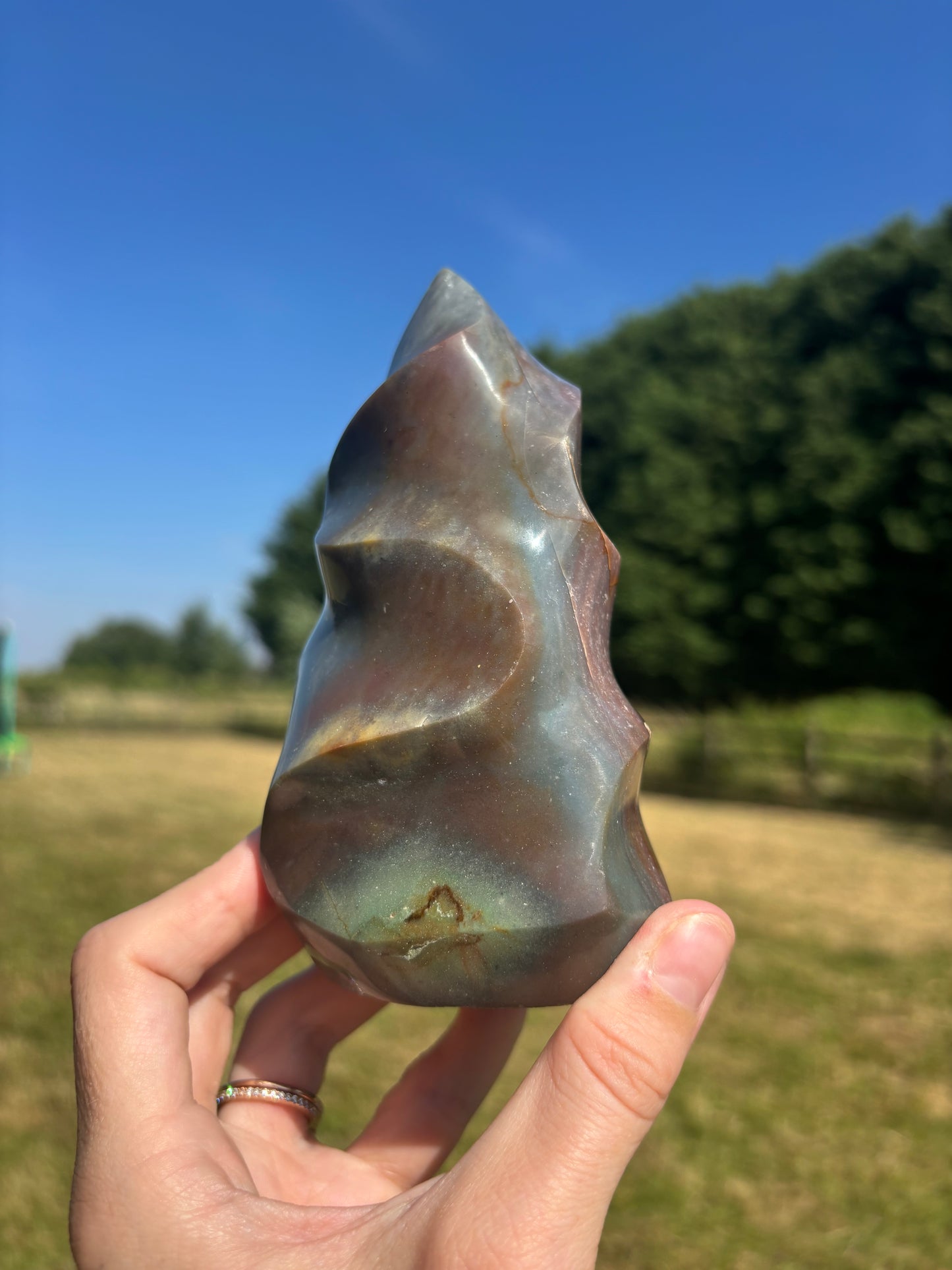 Ocean Jasper flame