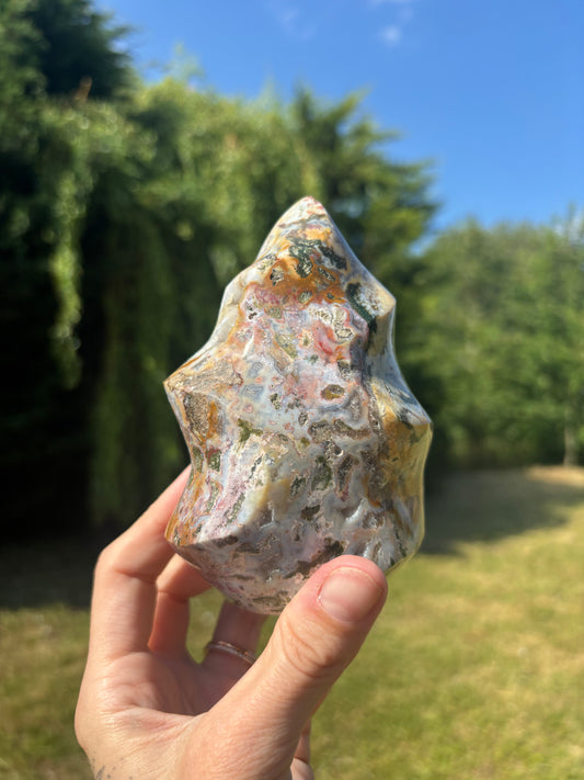 Ocean Jasper flame