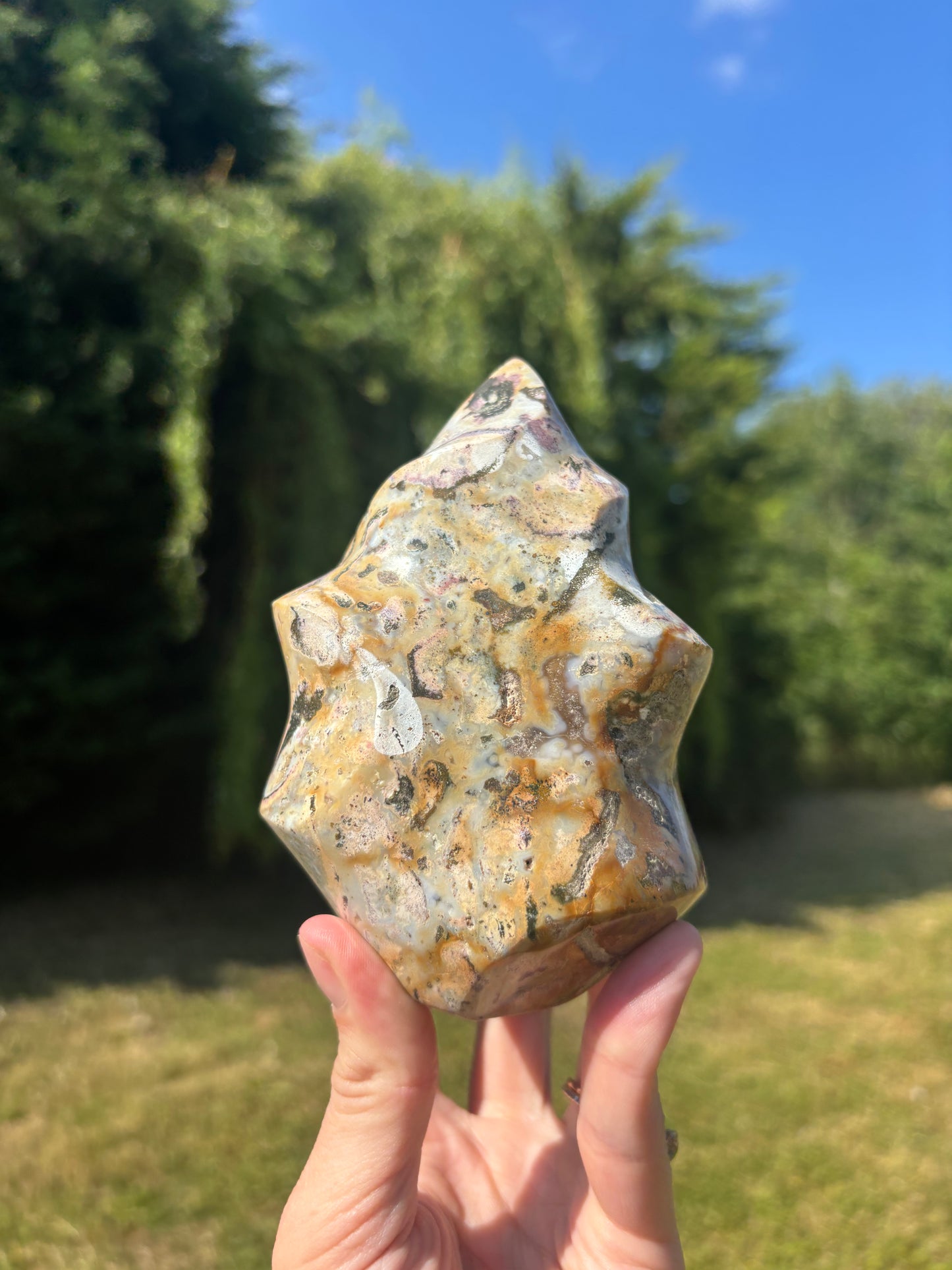 Ocean Jasper flame