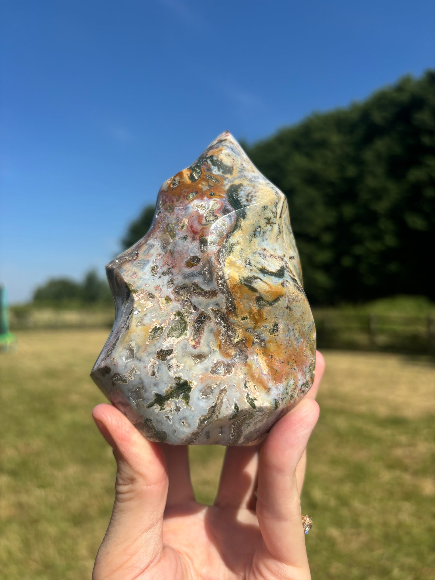 Ocean Jasper flame