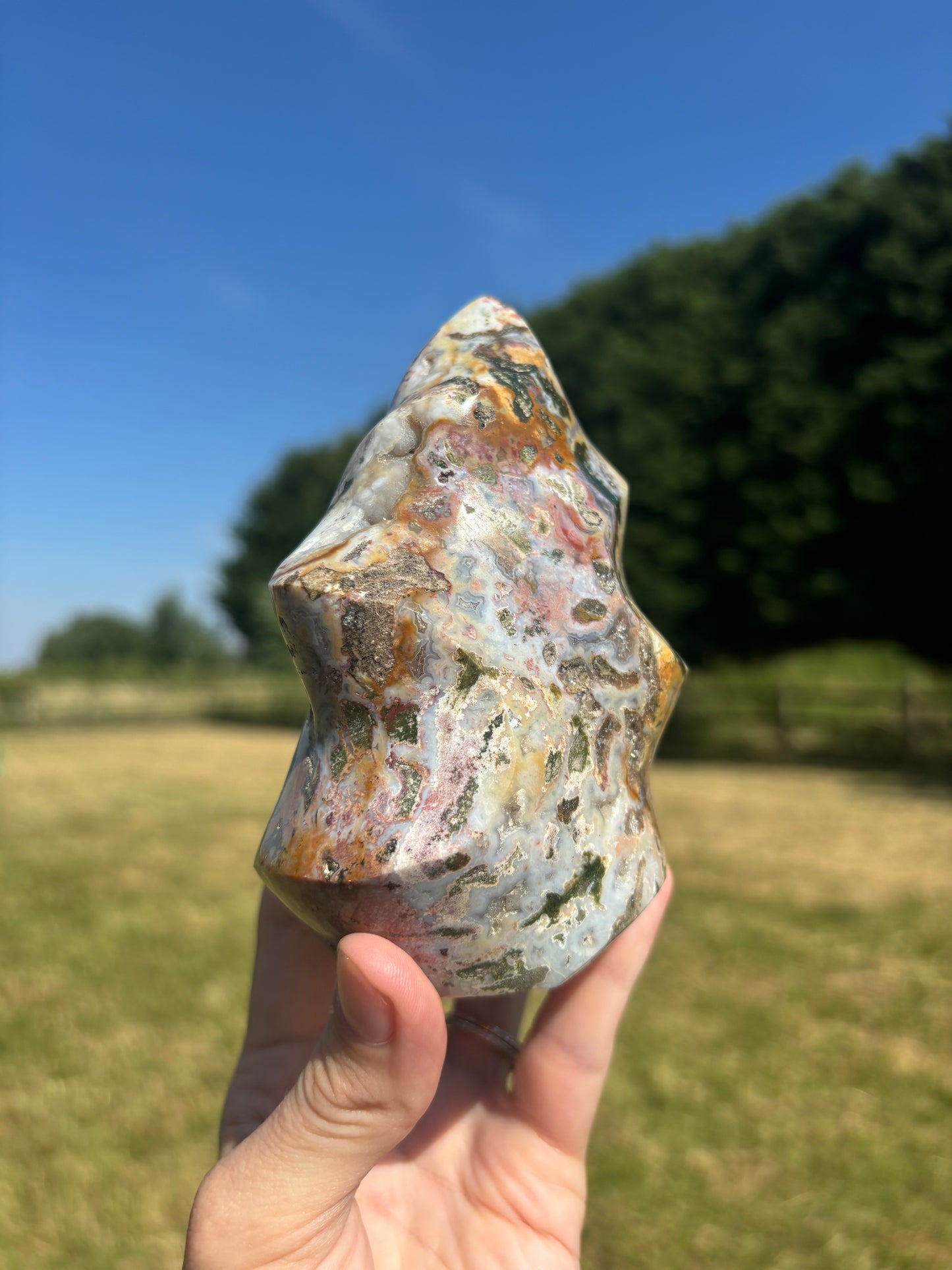 Ocean Jasper flame