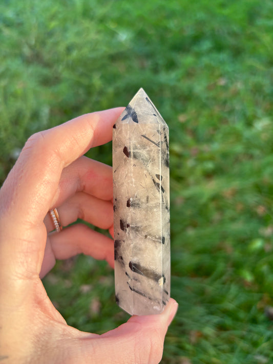 Tourmalated quartz