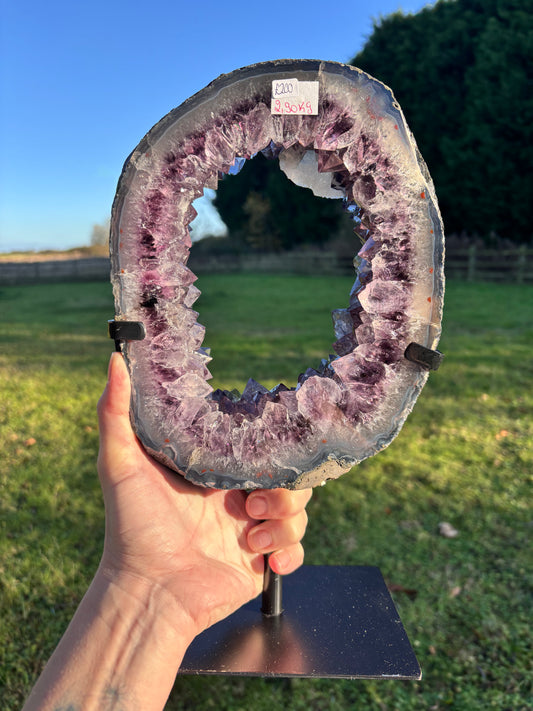 Amethyst Portal on stand
