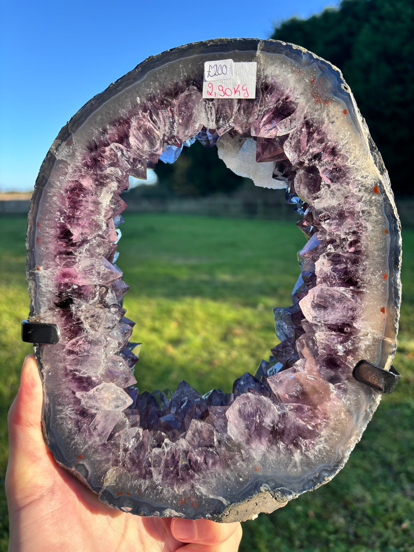 Amethyst Portal on stand