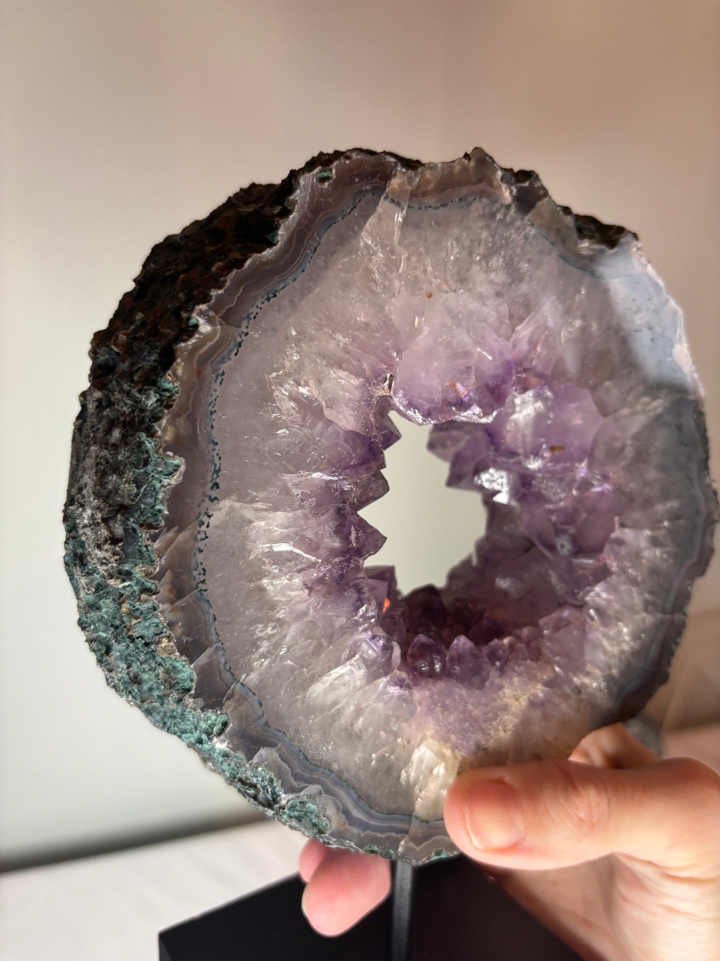 Amethyst Portal on stand