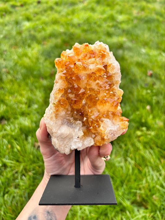 Citrine on stand