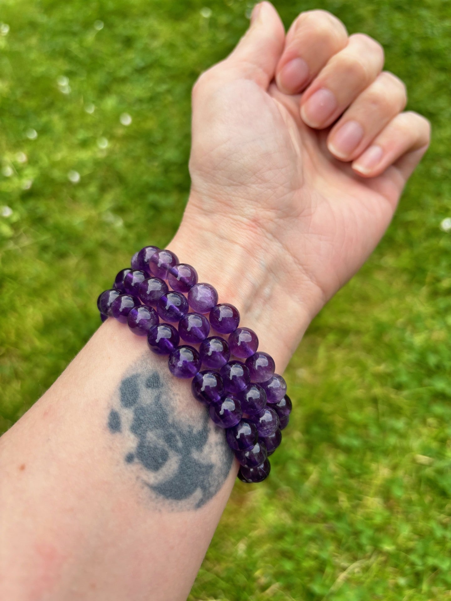 Amethyst bracelet