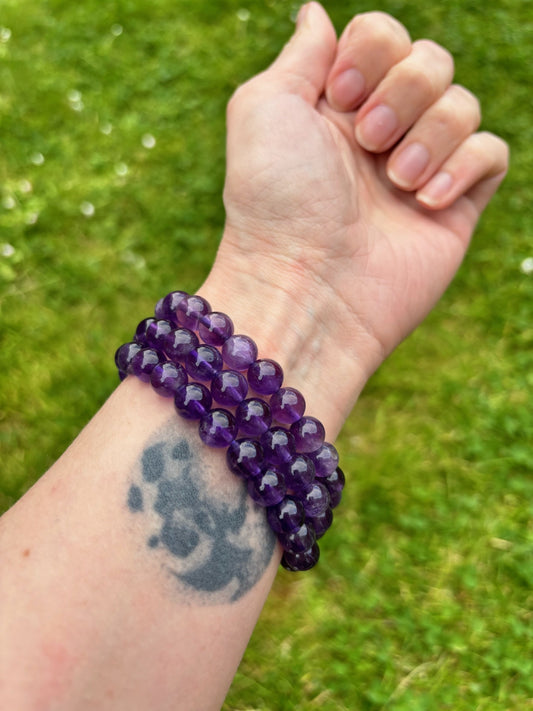 Amethyst bracelet
