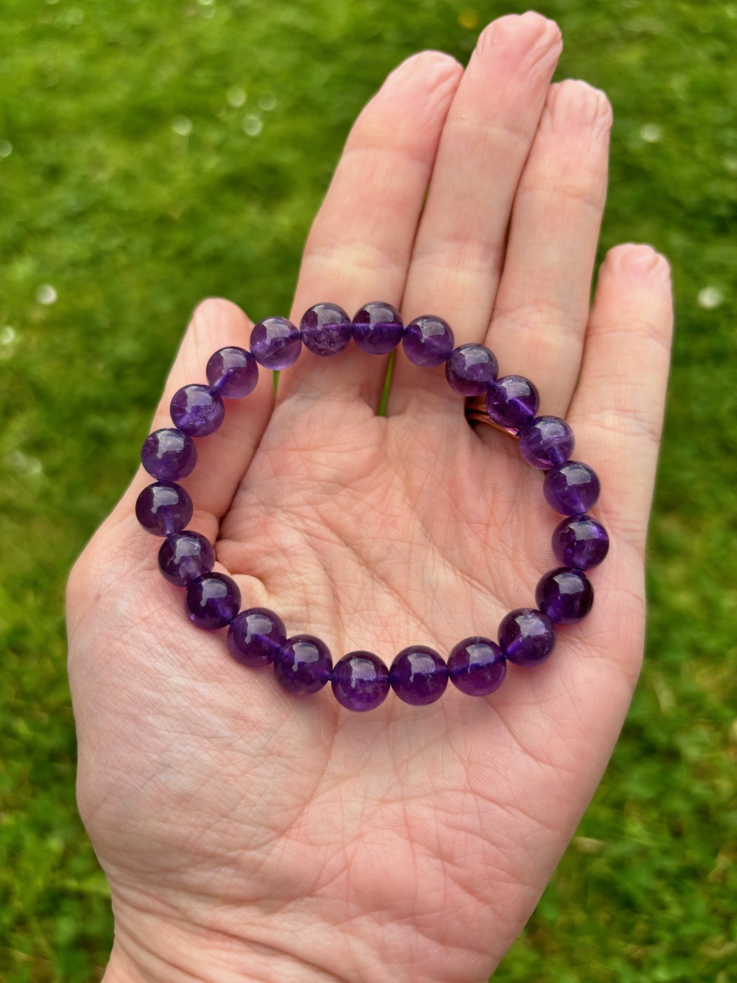 Amethyst bracelet