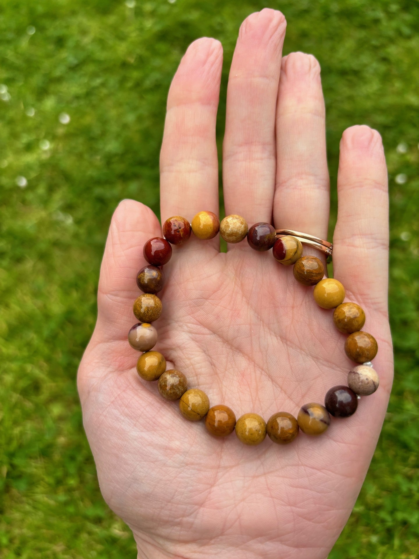 Mookaite Jasper bracelet